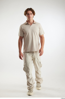 Lyle  1 beige cargo pants beige polo t shirt…